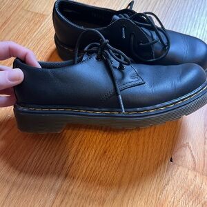 Dr. Martens Black Leather Oxfords
